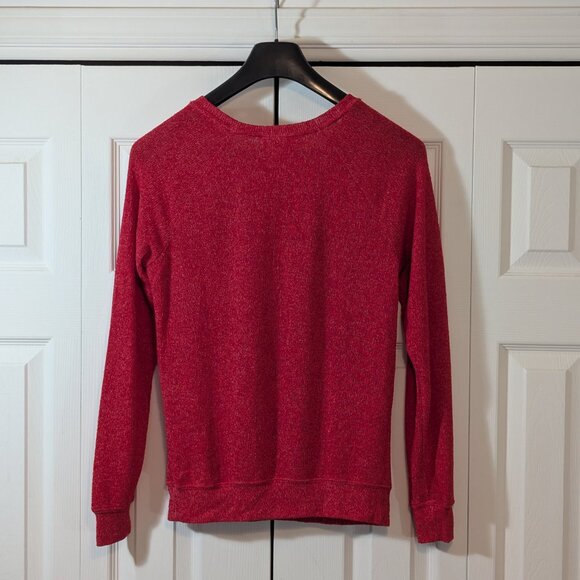 Disney Parks Minnie Mouse Holiday Christmas Red Sweater Knit - Size S - Picture 3 of 10